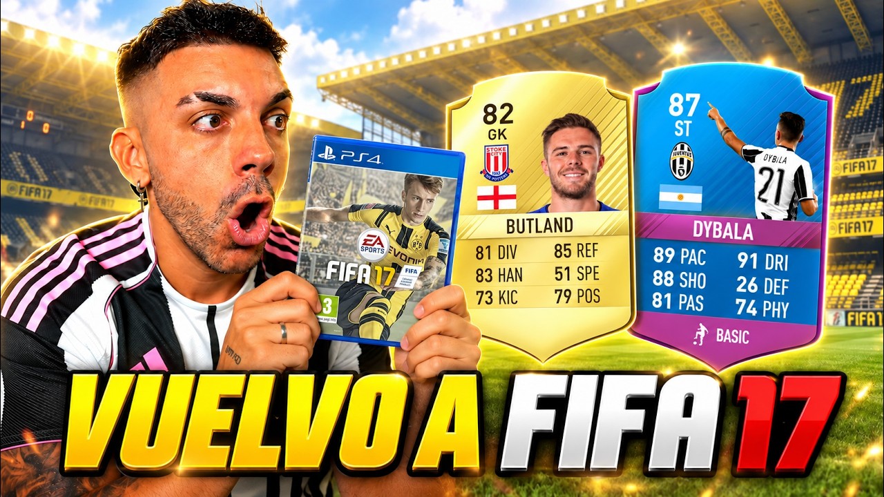 VUELVO A FIFA 17 !!!!