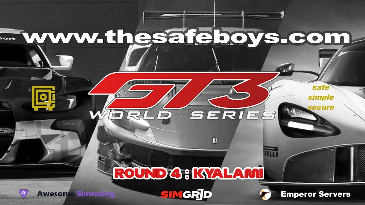 Sim Experience SA - The Safe Boys GT3 World Series - Round 4 from KYALAMI