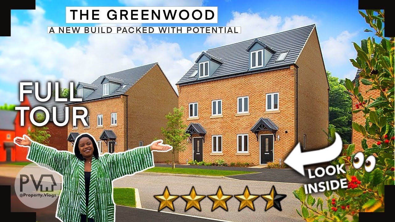 Lovely 😍 3 Bed New Build HOME TOUR  | Inside The Greenwood House David Wilson Homes | Property Tour