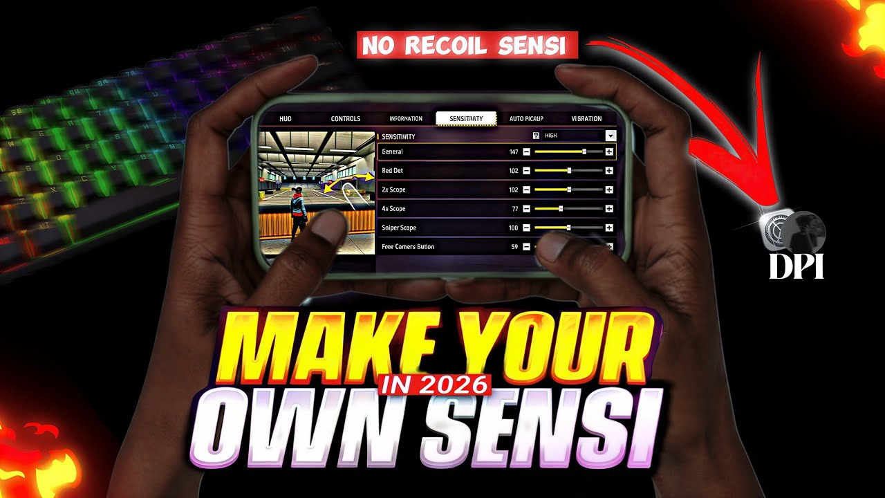 BEST SENSI OF 2026 🥵💀 | MAKE YOUR 🫵 OWN SENSITIVITY 💯 IN JUST FEW MINUTES🔥 | QU1RALIX