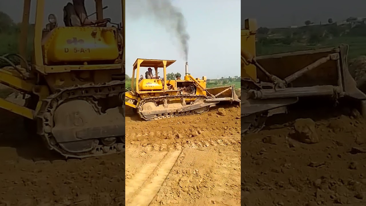 Bulldozer in Action: Raw Power and Incredible Precision