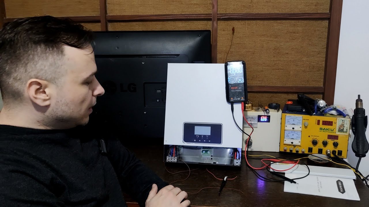 Popravka  Hibridnog Solarnong Sistema (invertera) 3.2 Kw - Tezak Slucaj !