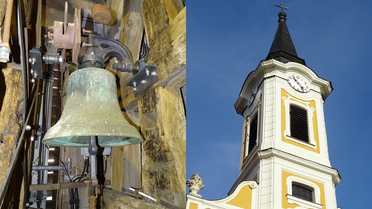 KECSKÉD (H), A katolikus templom harangjai/Die Glocken der katholischen Kirche