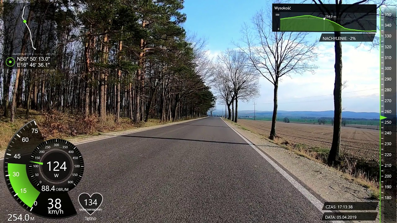 2019-03-05 Zjazd Winna Góra -  Młynica