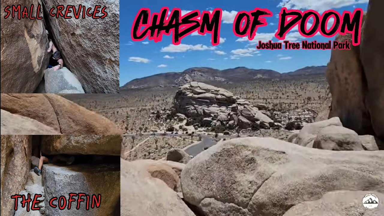 Joshua Tree National Park! Chasm Of Doom! Hidden Gem that no one knows about!