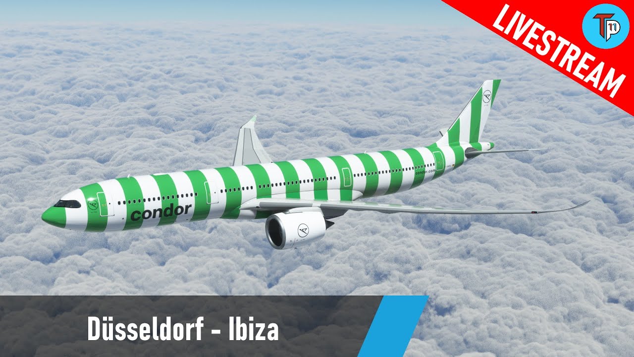 Flight Simulator 2020 | Düsseldorf - Ibiza (EDDL - LEIB) | Airbus A330-900neo | Condor