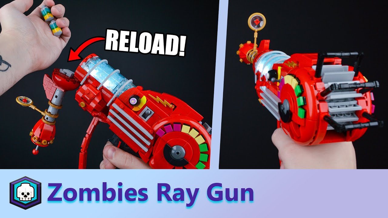 LEGO CoD Zombies 🔹 LEGO Ray Gun с ИНСТРУКЦИЯМИ!