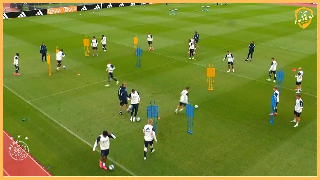 6 Dynamic Passing Drills - Borussia Dortmund, France, Bayer Leverkusen, Middlesbrough, Ajax, Bayern