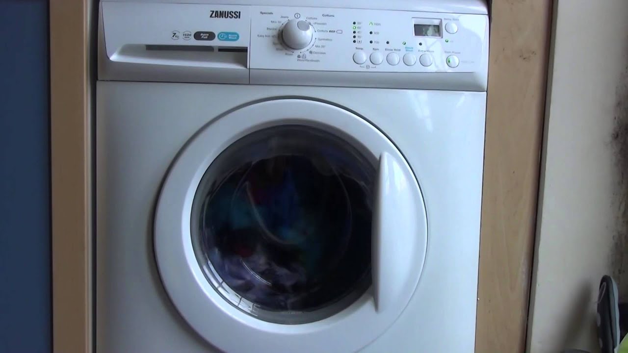 Zanussi Aquafall ZWHB7160 : Cotton Quick : Pre wash (1 of 8)
