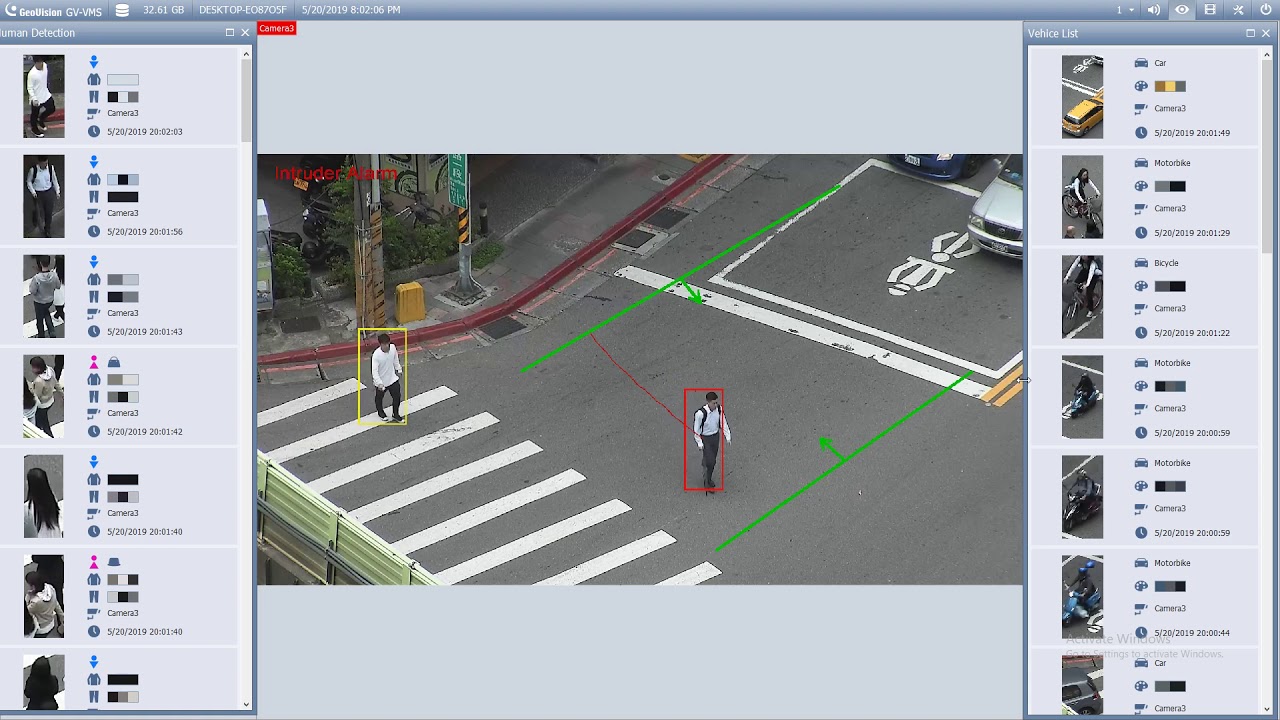 AI-based Human Detection | GeoVision