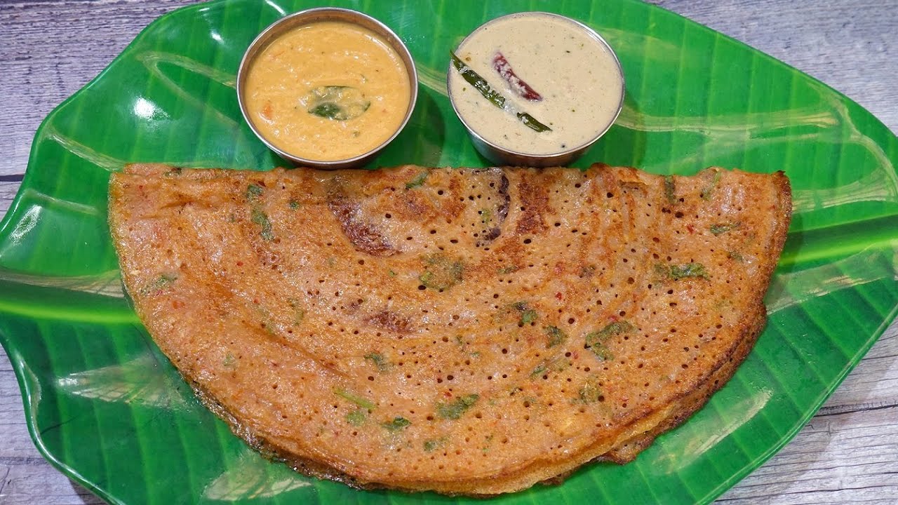 தக்காளி கோதுமை ரவா தோசை இப்படி புதுசா ஆரோக்கியமா செஞ்சு பாருங்க/ dosa recipe/healthy breakfast