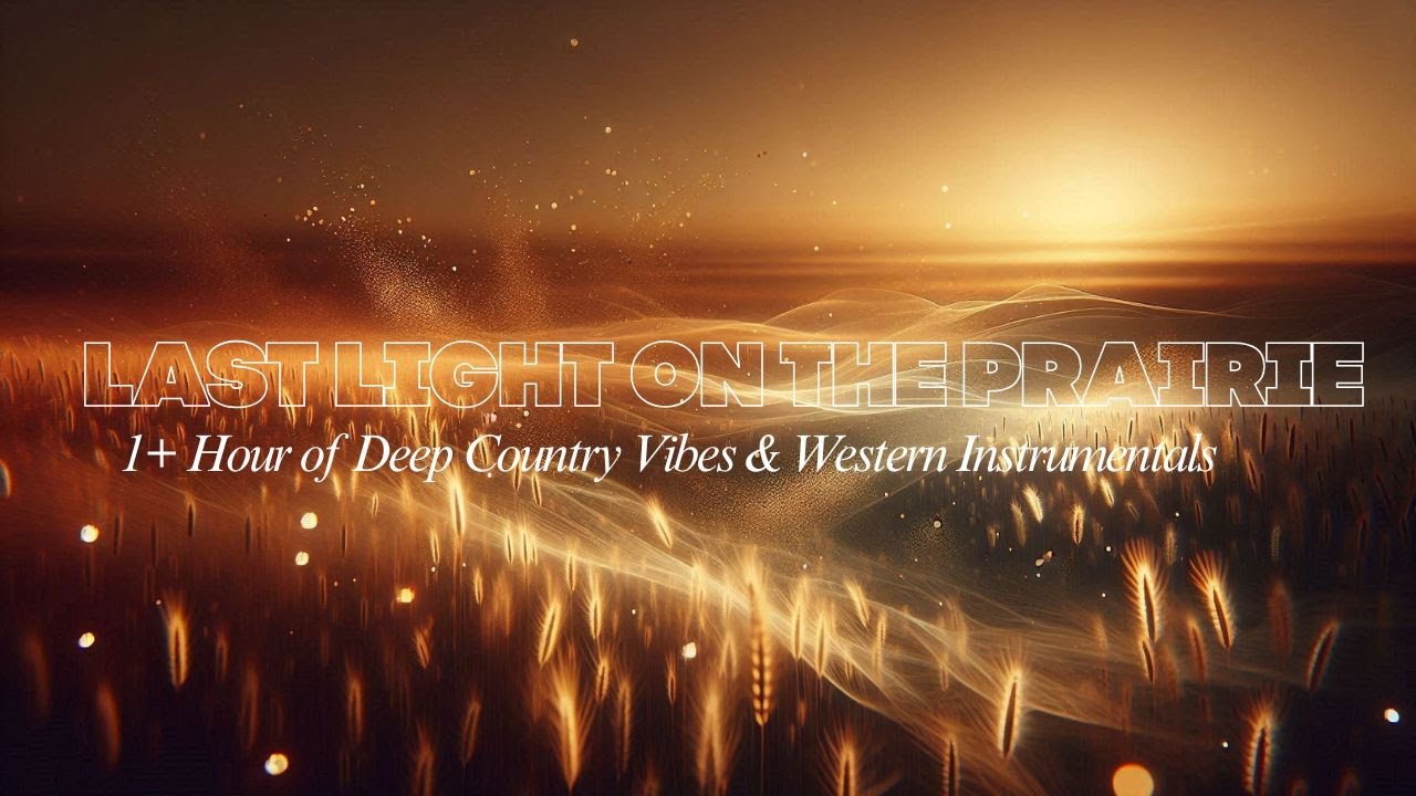 Last Light on the Prairie – 1+ Hour of Deep Country Vibes & Western Instrumentals