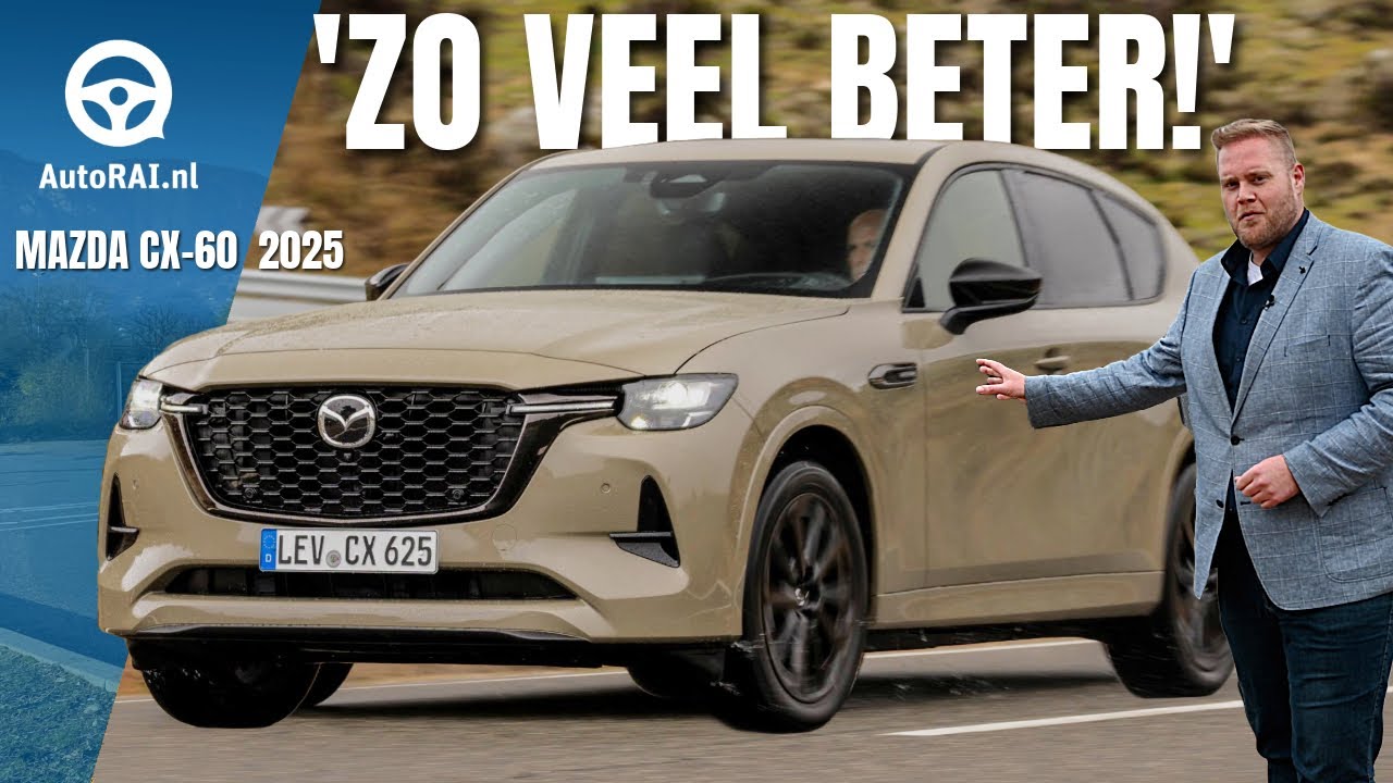 ZO VEEL BETER - Waarom Mazda de CX-60 flink moest vernieuwen - AutoRAI TV Review