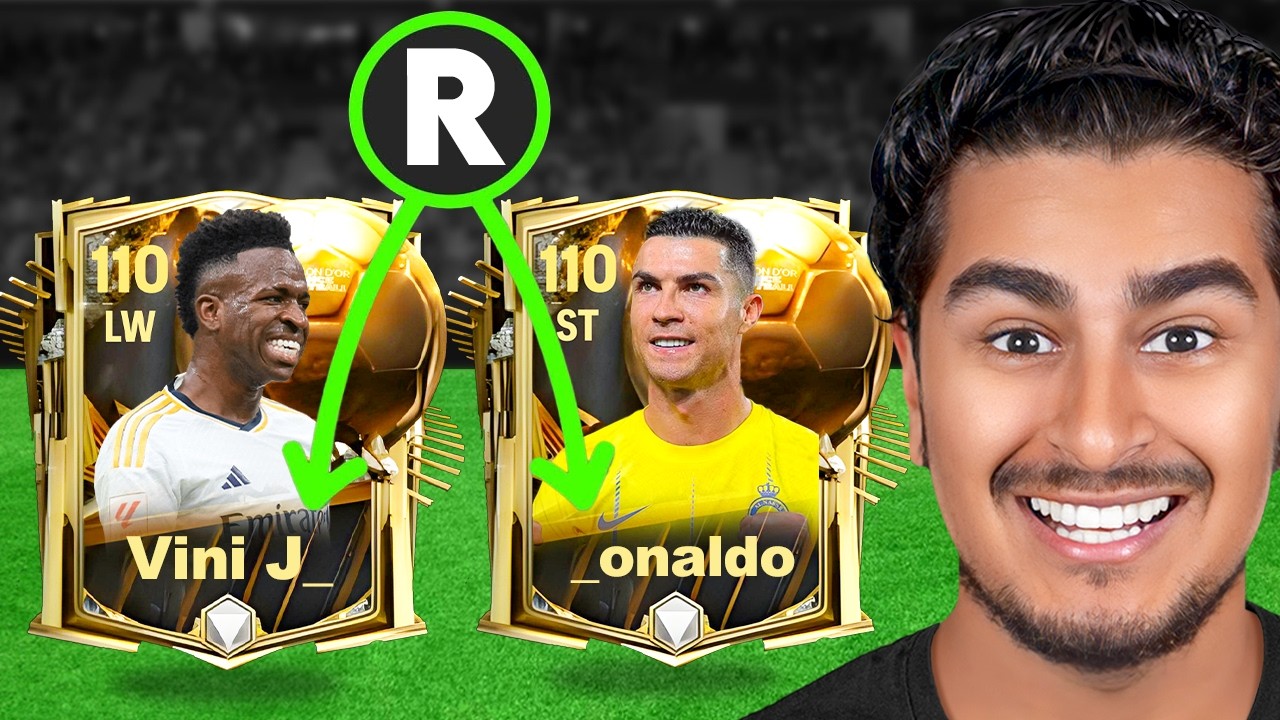 FC Mobile, но имена игроков должны быть связаны