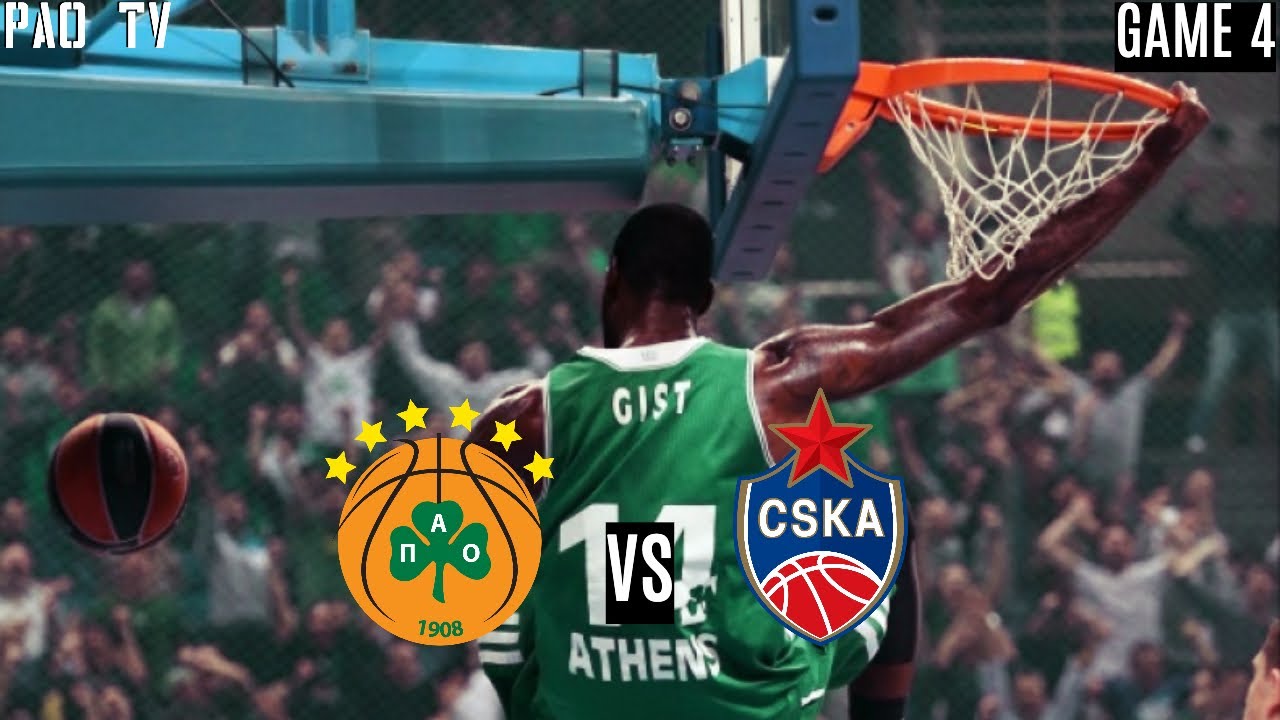 Παναθηναϊκός - ΤΣΣΚΑ Μόσχας 73-72 | Game 4 Playoff 23.04.2014| Full Highlights