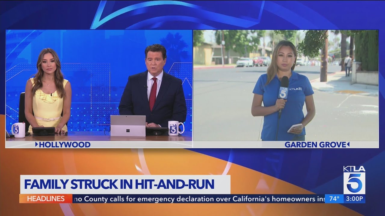 Suspected DUI driver plows into family of 5 in Orange County