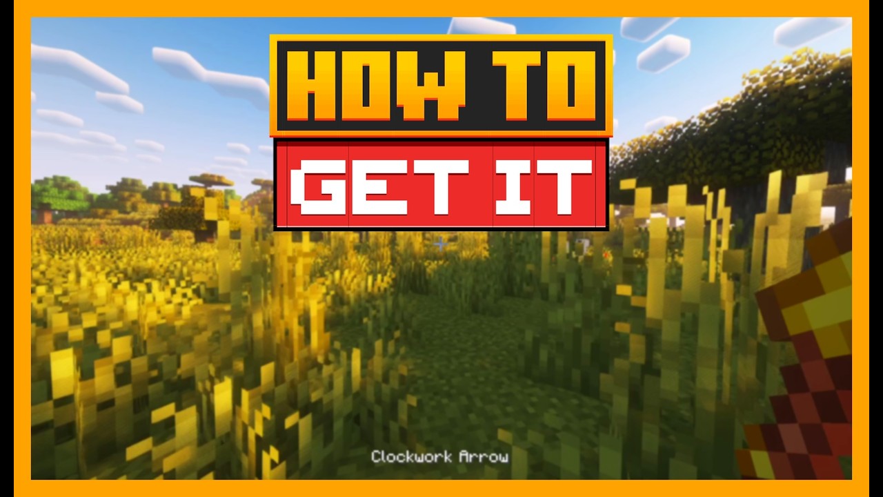 HOW TO CRAFT AND SHOOT CLOCKWORK ARROWS IN MINECRAFT WITH CLOCKWORK