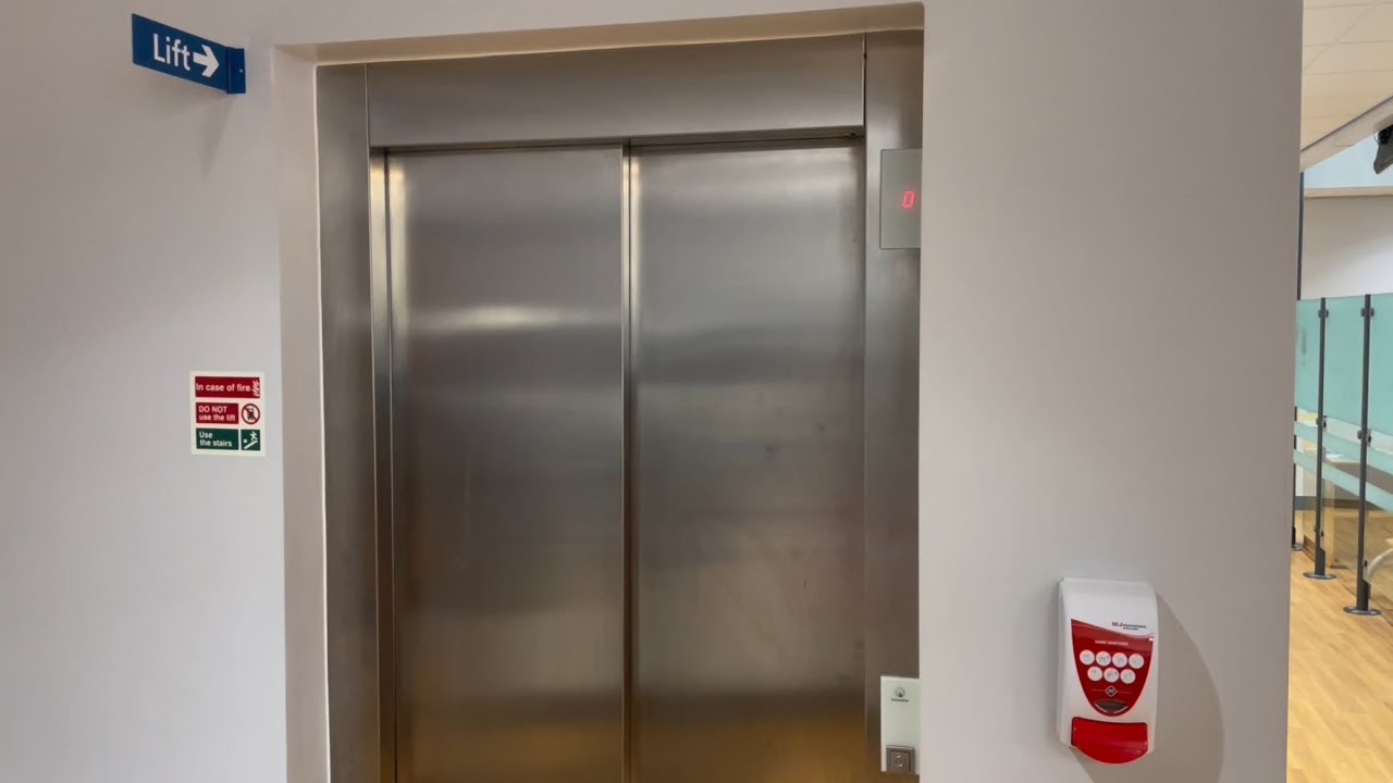 Schindler 3300 Lift at st Stephens centre in Ashford 