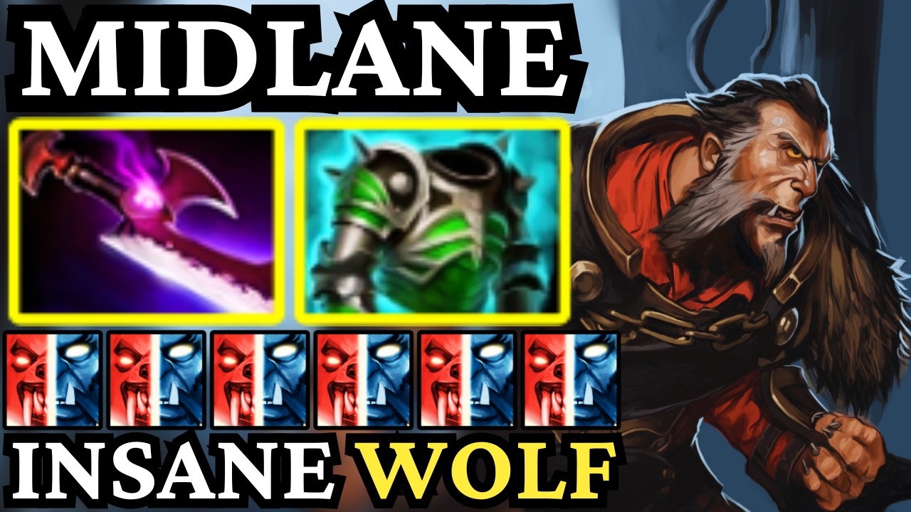 🔥 Мета Ликана на миду &mdash; Wolf Pack разгромит всех 🔥 Dota 2 Мид