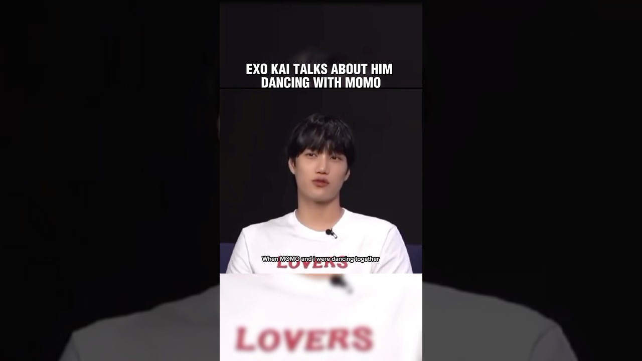 EXO KAI TALK ABOUT MOMO IN HIS LATEST INTERVIEW #twice #exo #momotwice #exokai #kpop