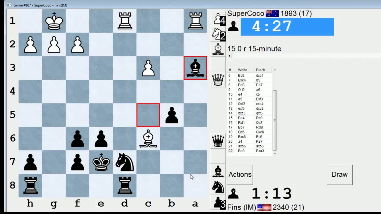 Standard Chess #41: SuperCoco vs. IM Bartholomew (Semi-Slav Defense)