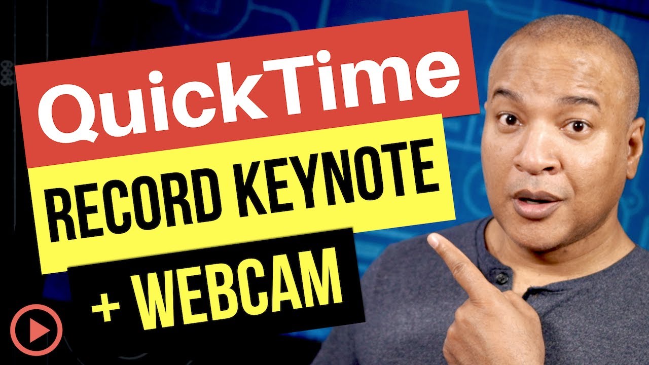 Запись презентаций Keynote с говорящей головой.