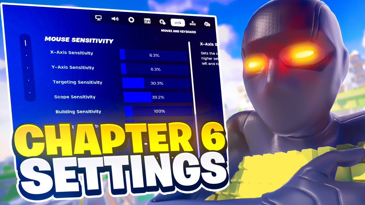 *NEW* BEST PC Keyboard & Mouse Settings, Sensitivity + Keybinds In Fortnite!
