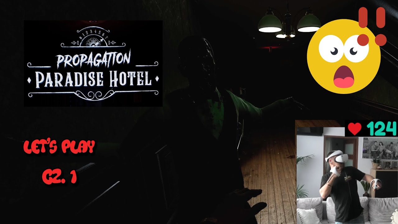 Bardzo Straszna Gra ! Let's Play Propagation Paradise Hotel PS5 część 1