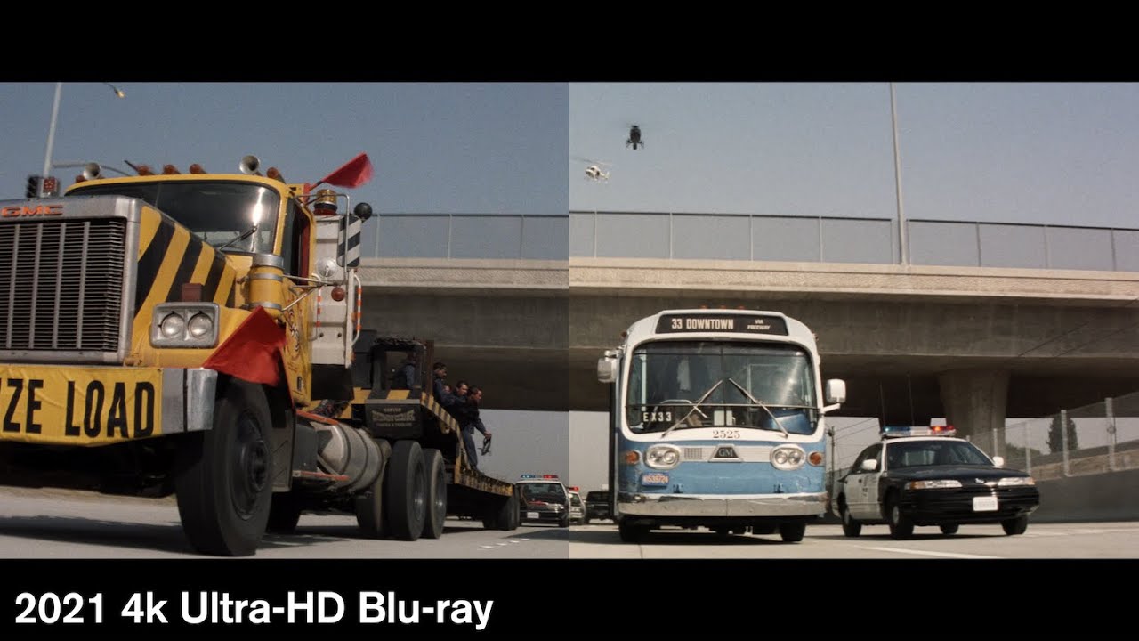 Speed - 4k/Blu-ray Comparison