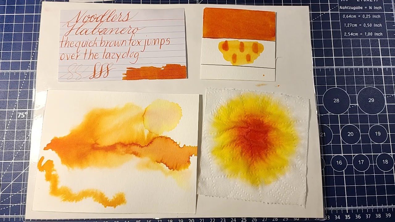 #30inks30days June 29 2023 Noodlers Habanero