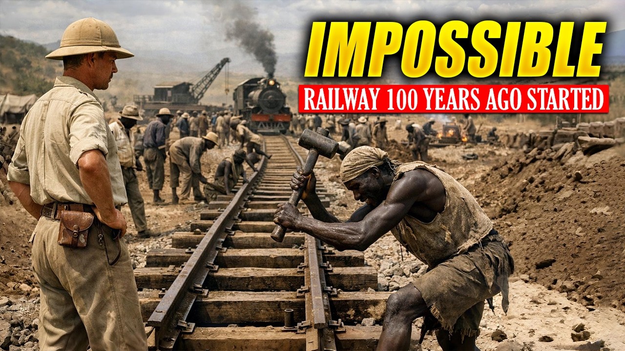 How Britain Built a 3,000 km Railway Across Africa 100 Years Ago - Still Working Today