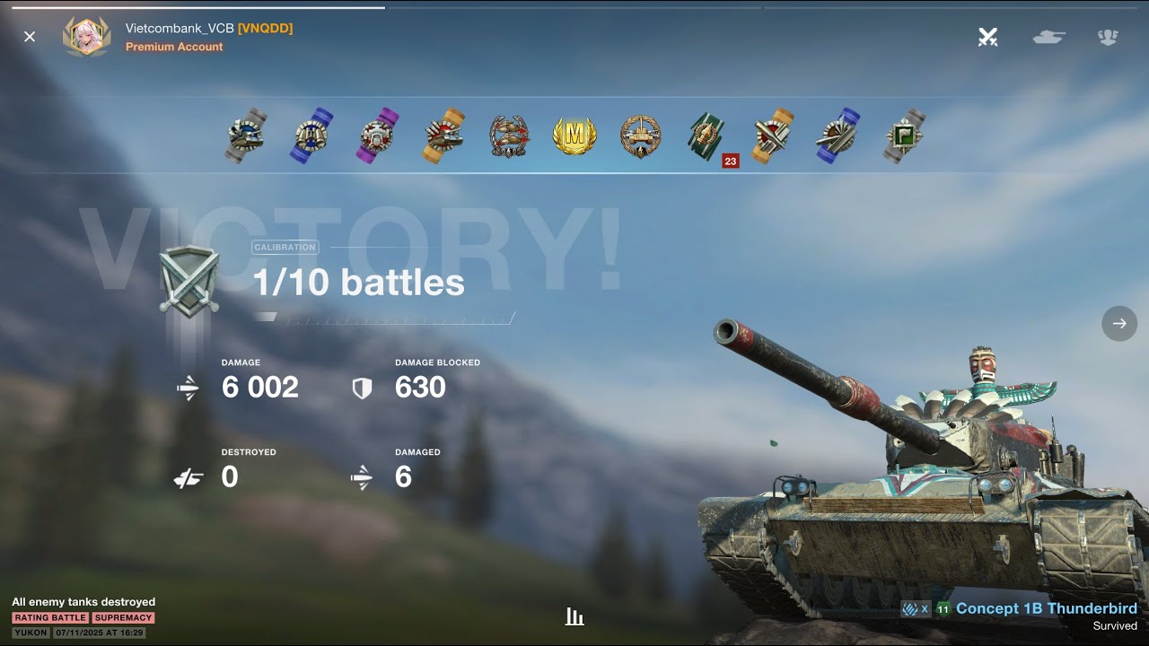 World Of Tanks Blitz 2025 - Concept 1B - 6002 Damage