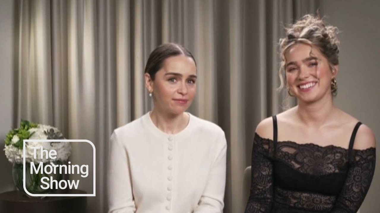 Emilia Clarke and Haley Lu Richardson spill secrets from 'Ponies'