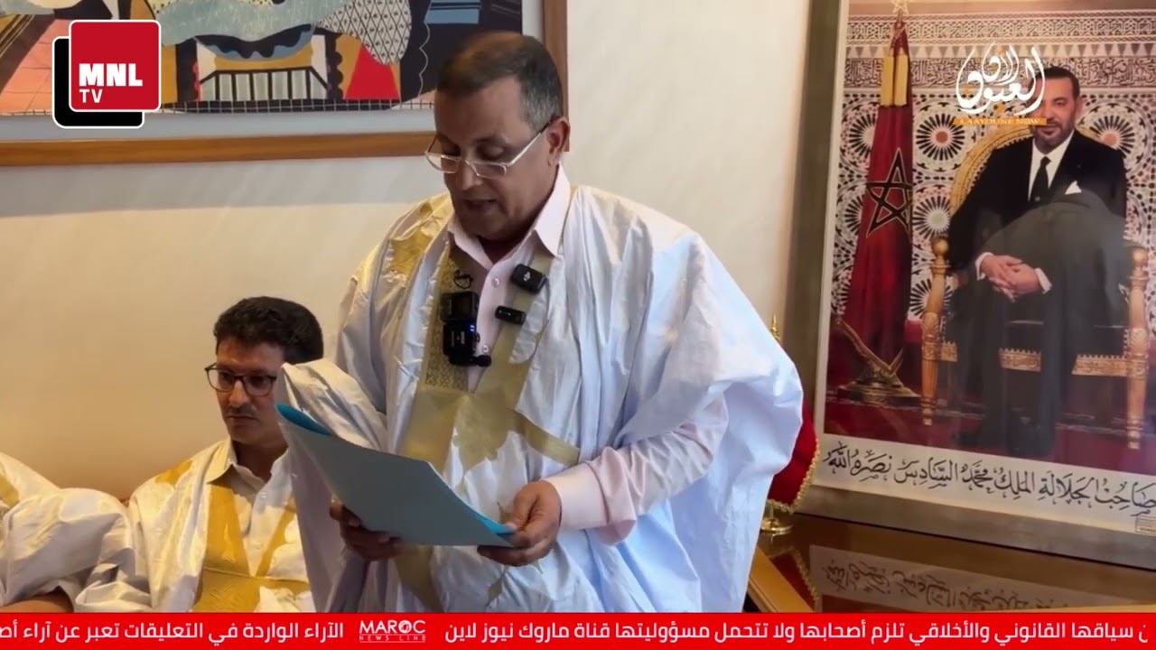 شيوخ القبائل الصحراوية يرحبون  بقرار مجلس الأمن 2797 حول الصحراء المغربية