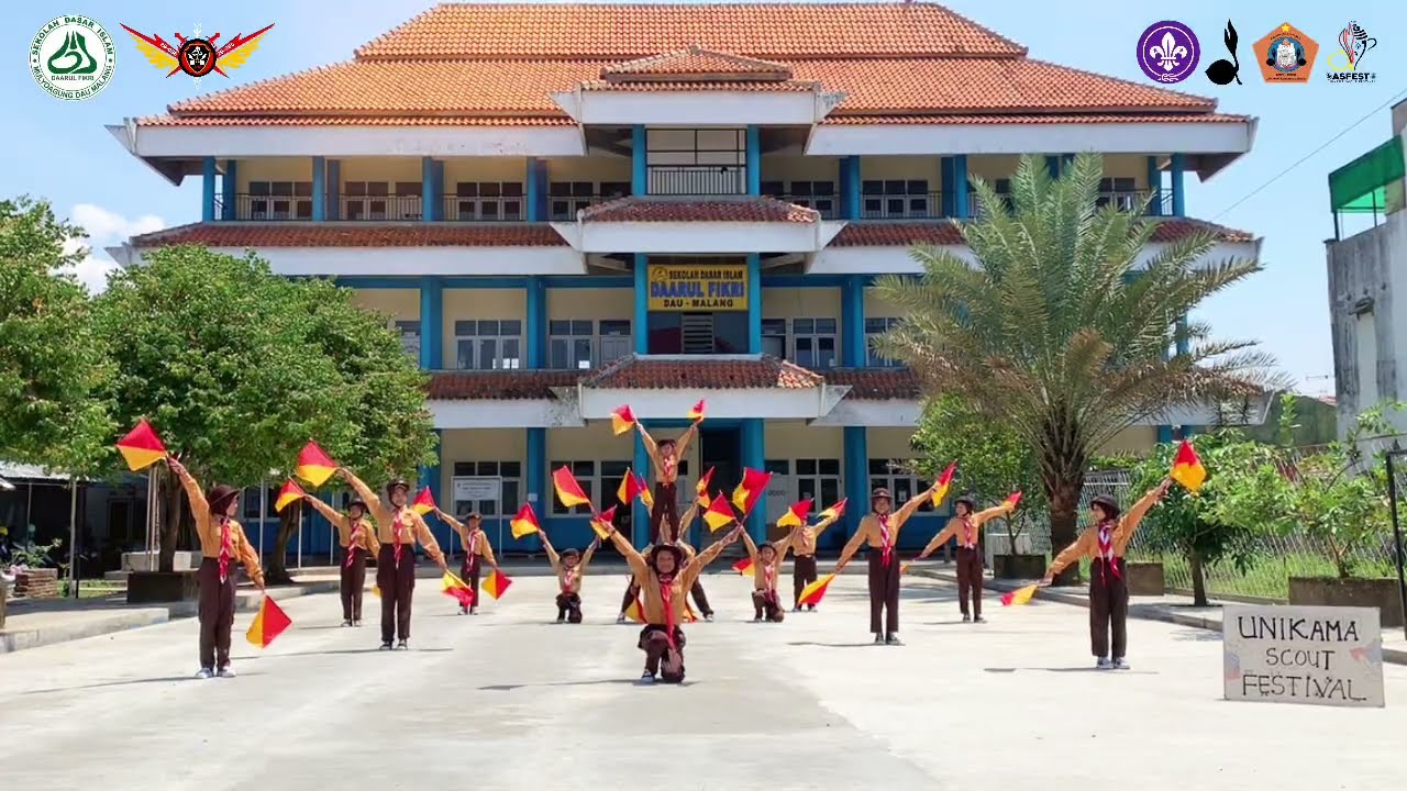 ASFEST 2025 || LOMBA DANCE SEMAPHORE || SATGATISA SCOUT || SD ISLAM DAARUL FIKRI MALANG