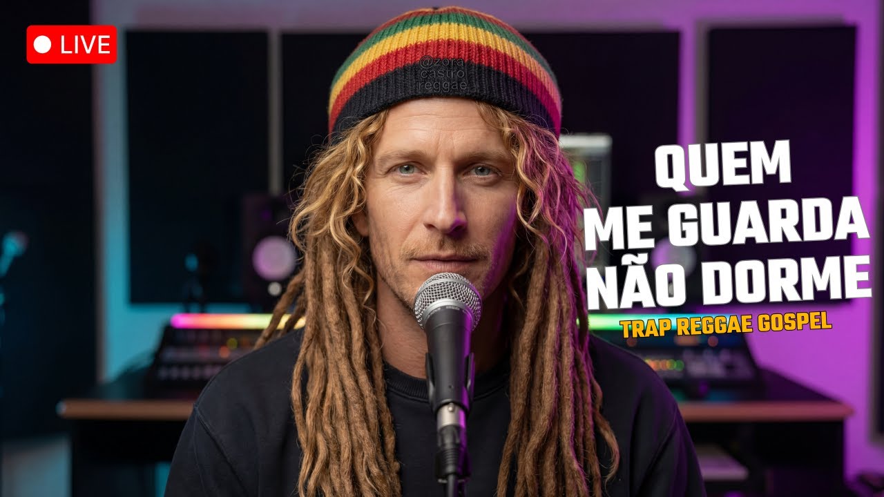 QUEM ME GUARDA NÃO DORME - DEUS NÃO COCHILA - SALMO 121 - Trap reggae gospel - Zora Castro