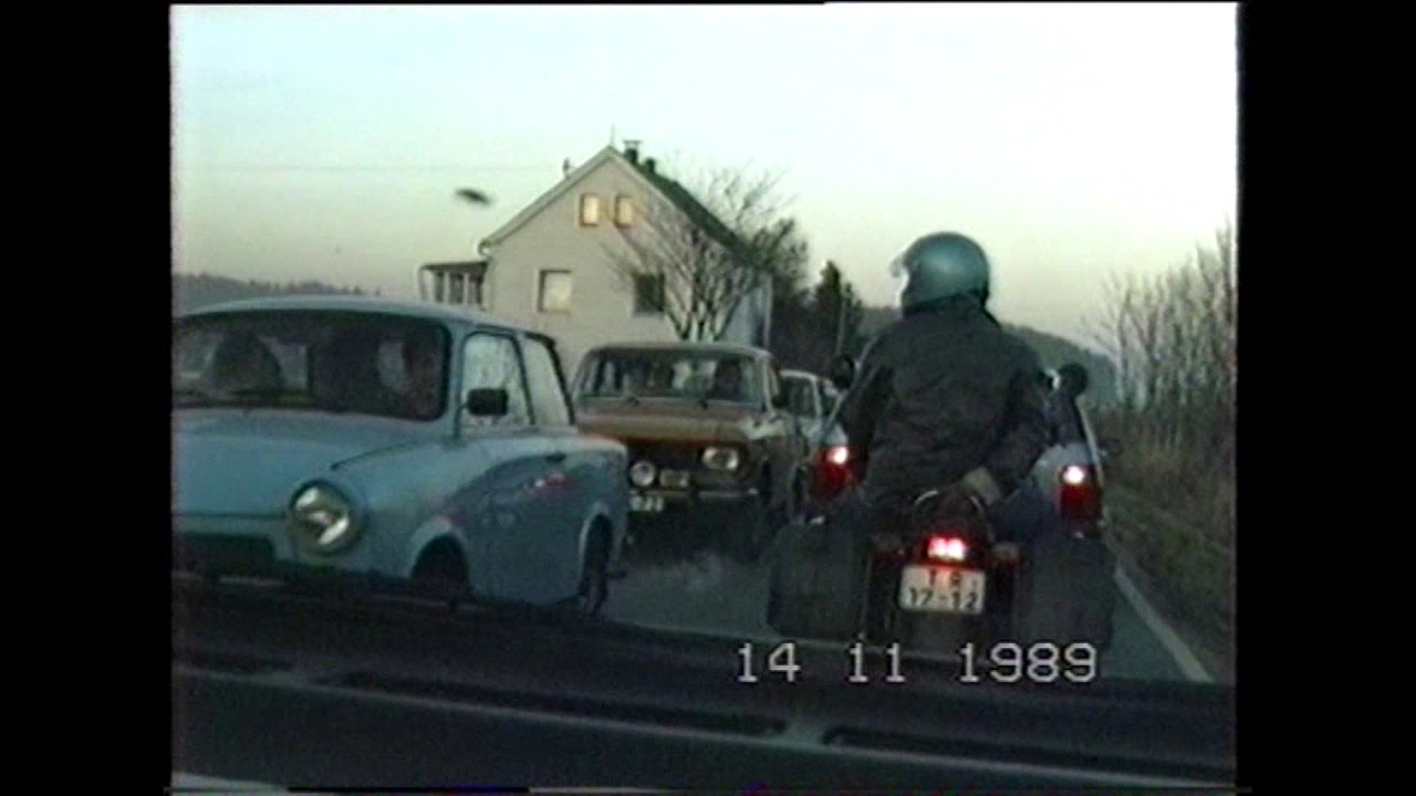 Wiedervereinigung: Erste Fahrt an die geöffnete Grenze