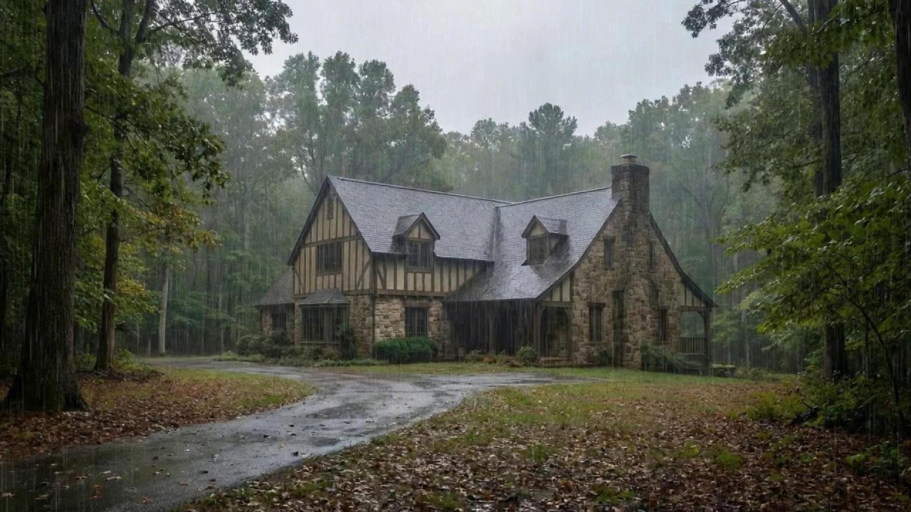Forest Rain Relaxation for Deep Sleep