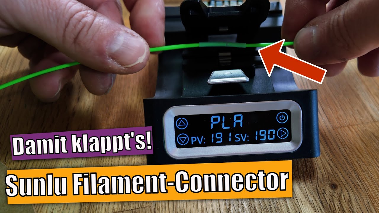 Sunlu Filament Connector - Filament verbinden & günstiger Mehrfarbdruck?