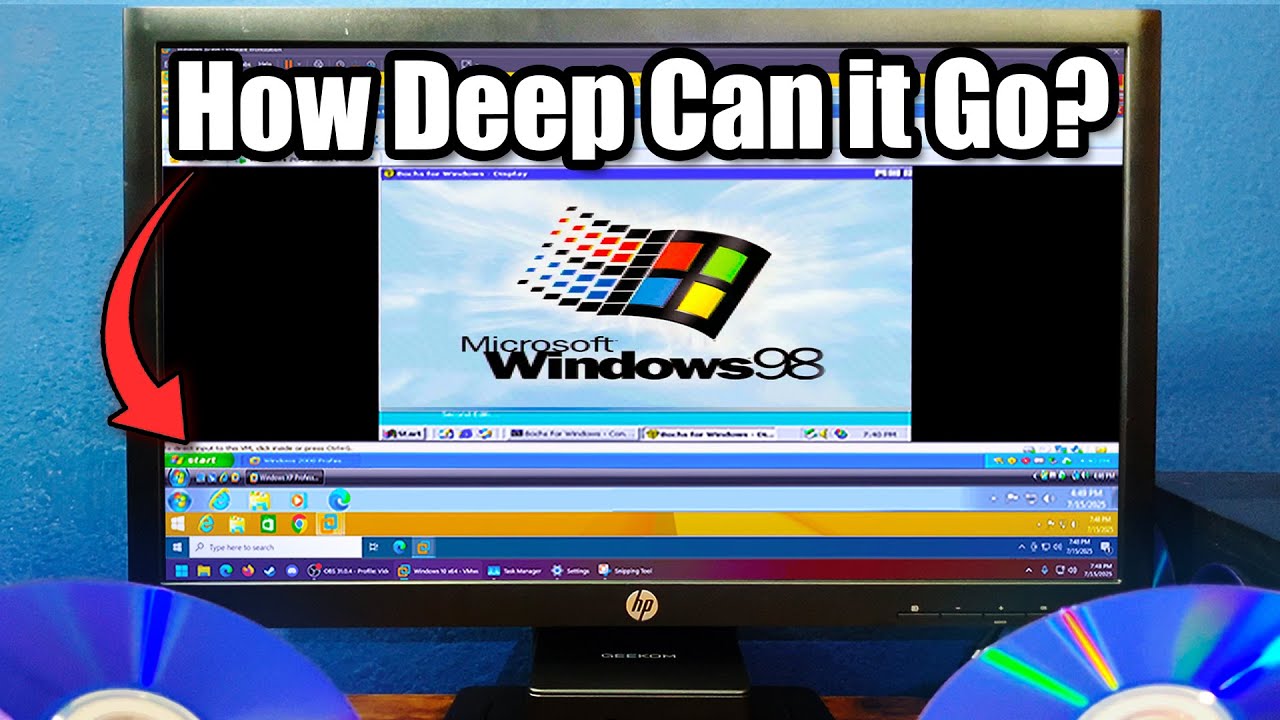 Installing Windows within Windows within Windows... (and so on)