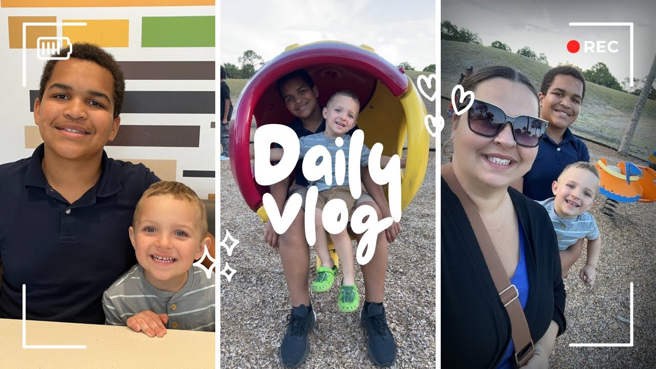New Vlog • At the Park • Mickey D’s • Ice Cream Shop