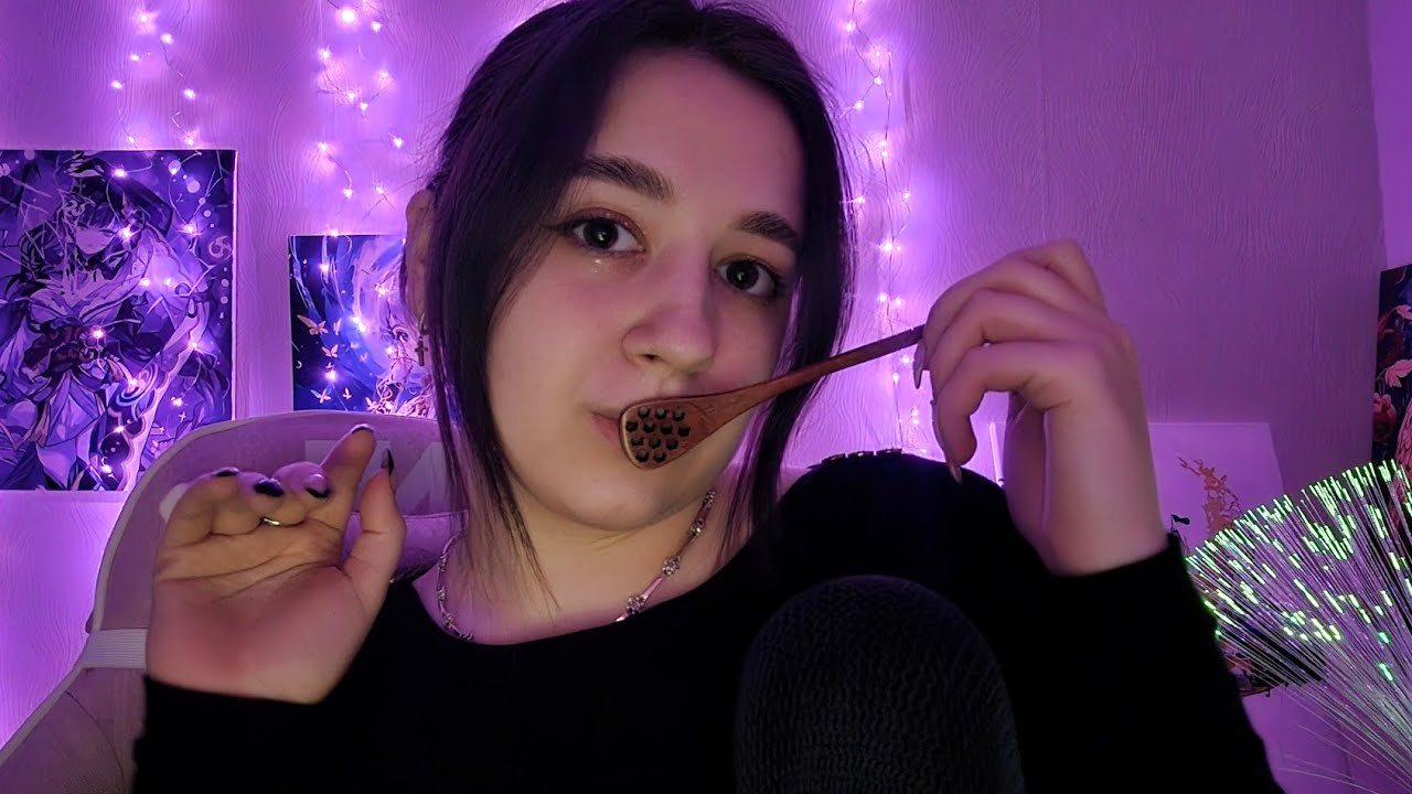 ASMR👄Mouth Sounds | АСМР Звуки Рота З Ложечкою