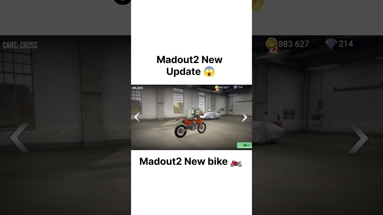 Madout2 New Bike 😎👍#madout2 #madout2roleplay #madout2bco #shorts