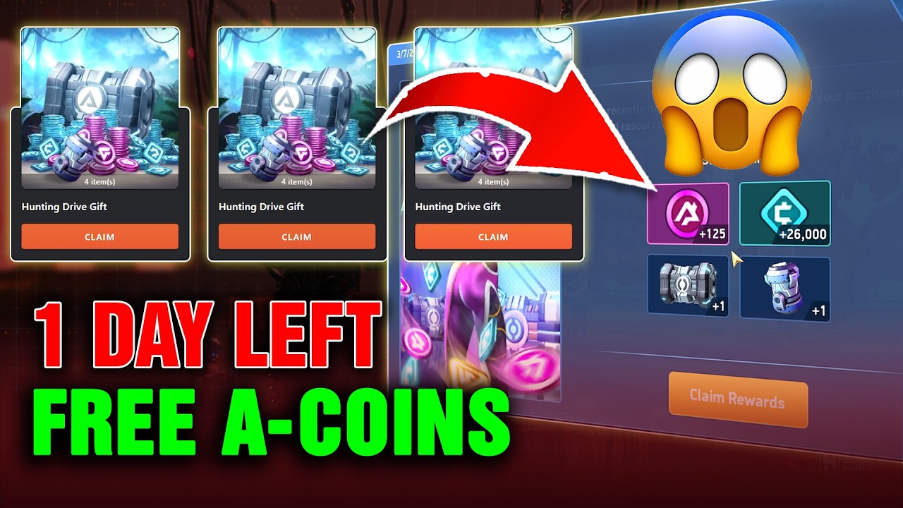 Hurry! Free A-Coins in Mech Arena (Only 1 Day Left!)