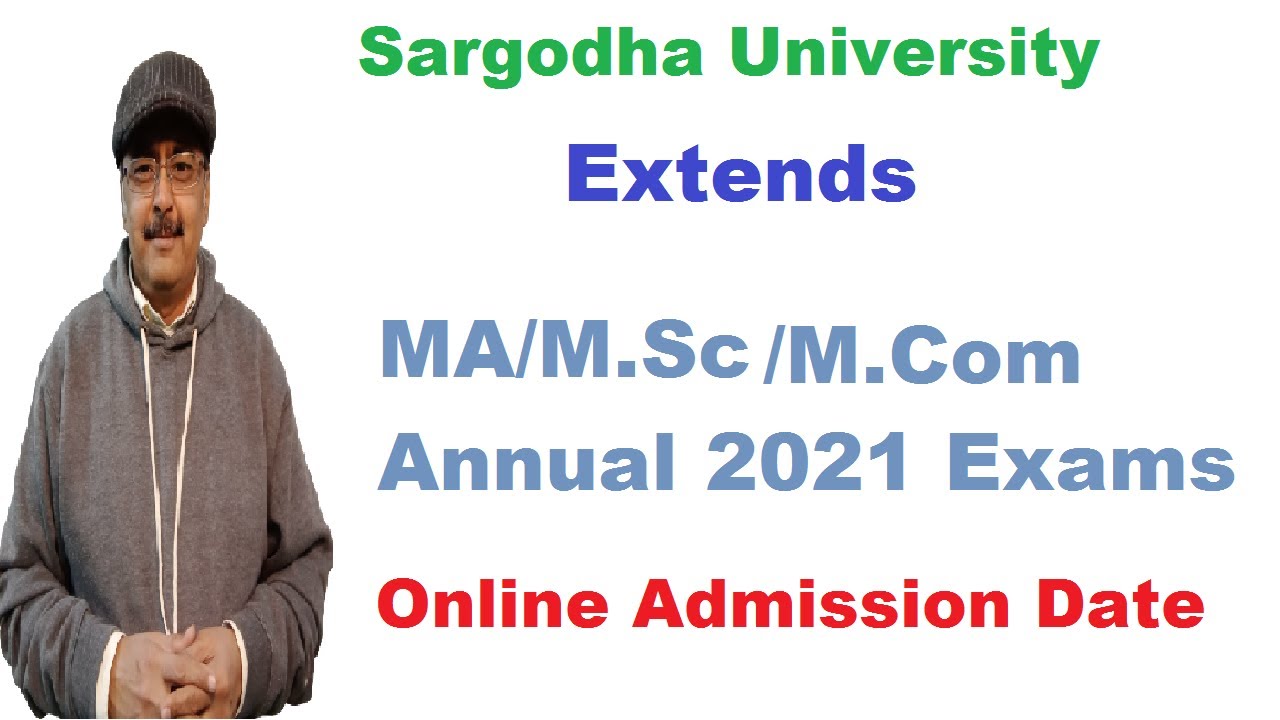 SU Extends MA/M.Sc/M.Com Admission Date for Annual 2021 Exams