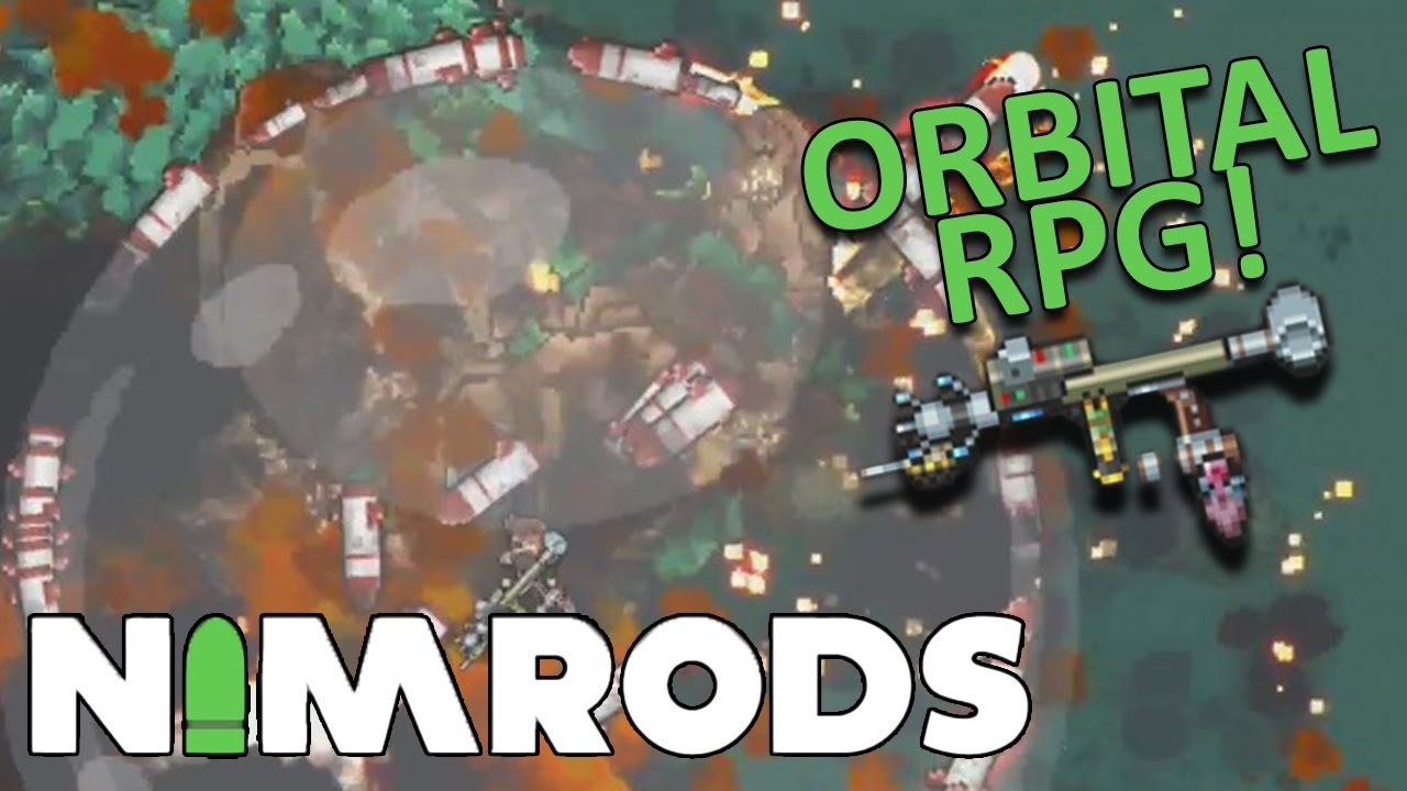 Orbiting Bouncing RPG WIN in NIMRODS: GunCraft Survivor