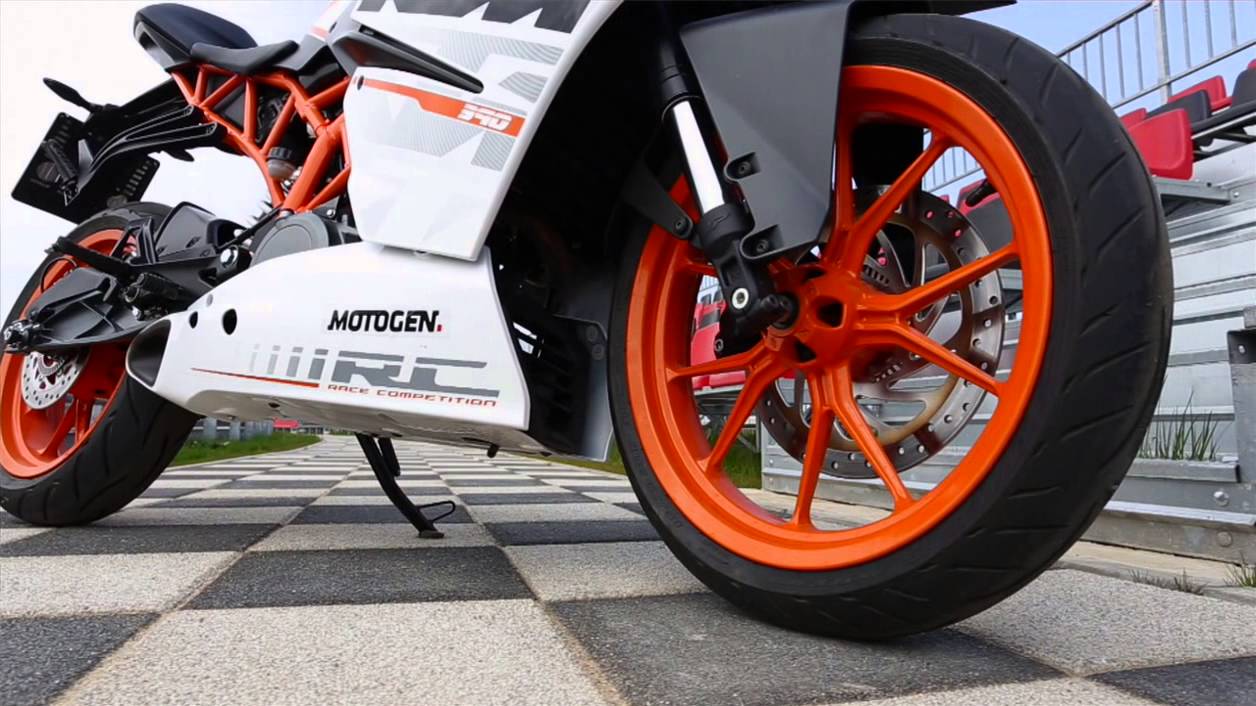 KTM RC 390 i KTM RC 125 - test Motogen.pl