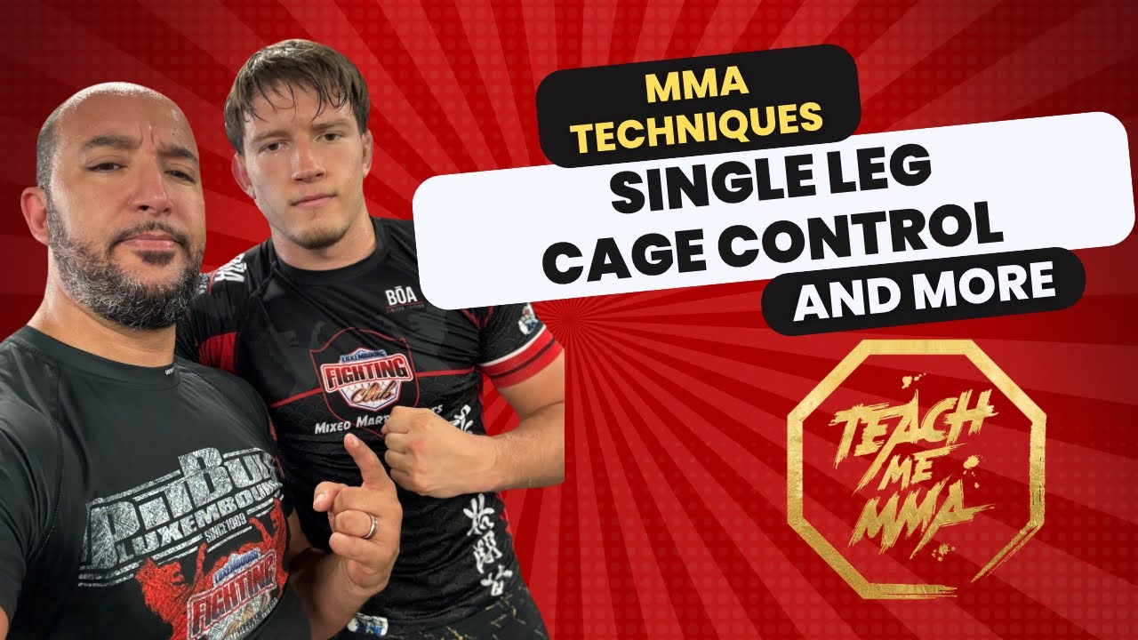 Comme placer une bonne « SINGLE LEG » en MMA ???