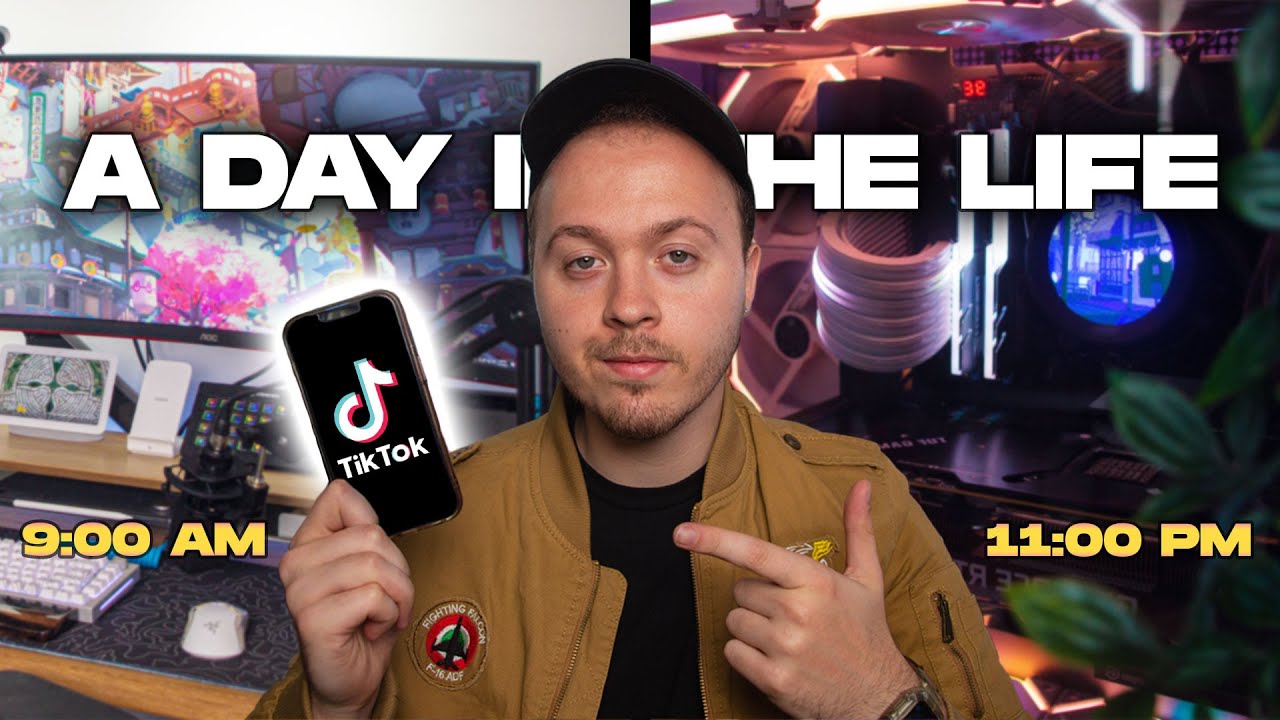 A Realistic Day in the Life of a TikTok Content Creator