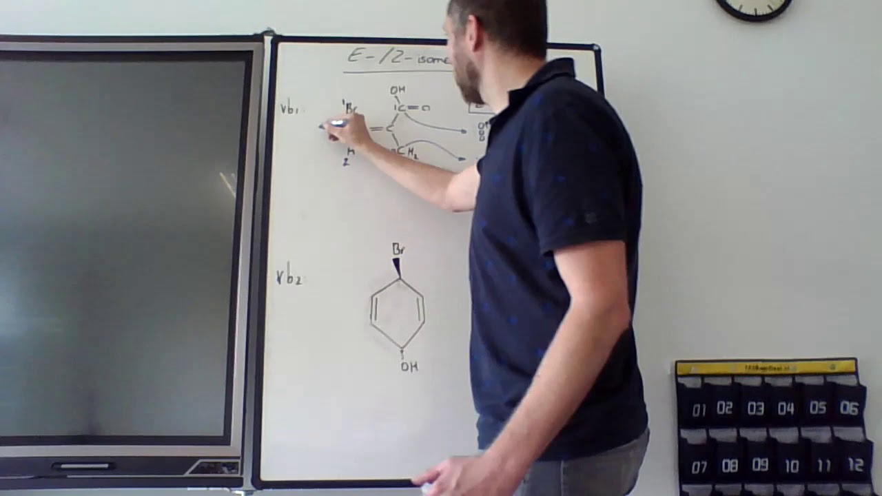 E-/Z-isomeren (stereo-chemie klas 4/5)